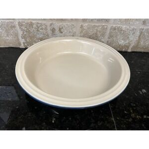 Le Creuset 10" Pie Plate Teal Blue Baking Kitchen New No Box
